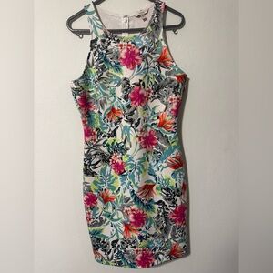 Guess Multicolor Floral Mini Dress